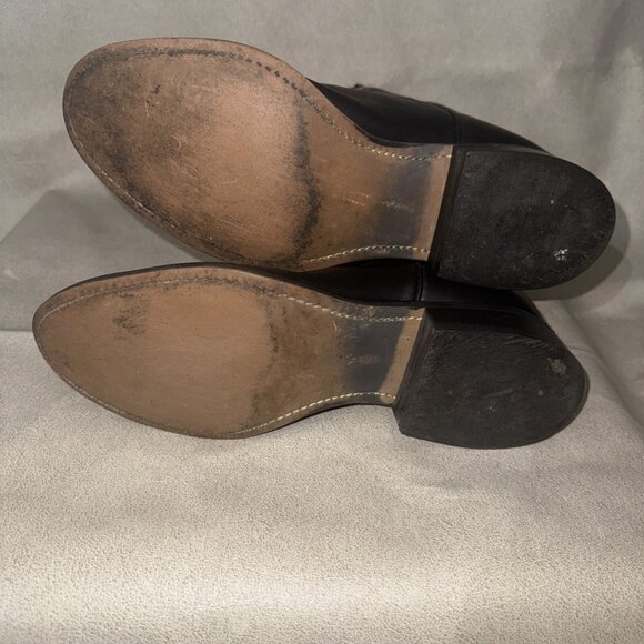 Laredo Black Leather Cowboy Boots Mens Size 8 EE Style 7902 main image 6